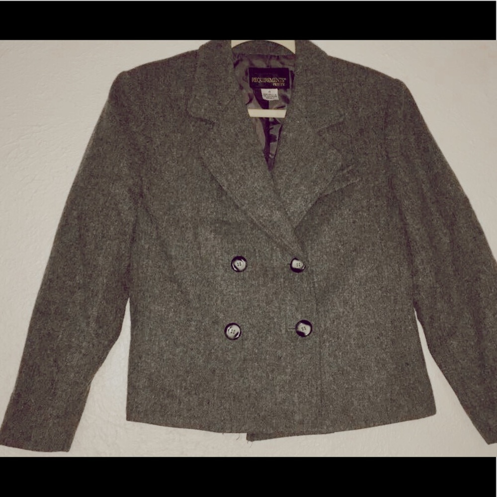 WOOL BLEND JACKET